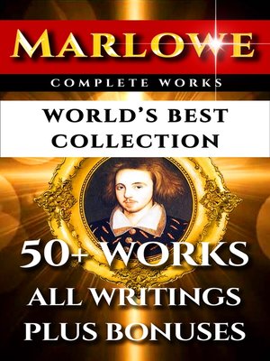 cover image of Christopher Marlowe Complete Works – World's Best Collection